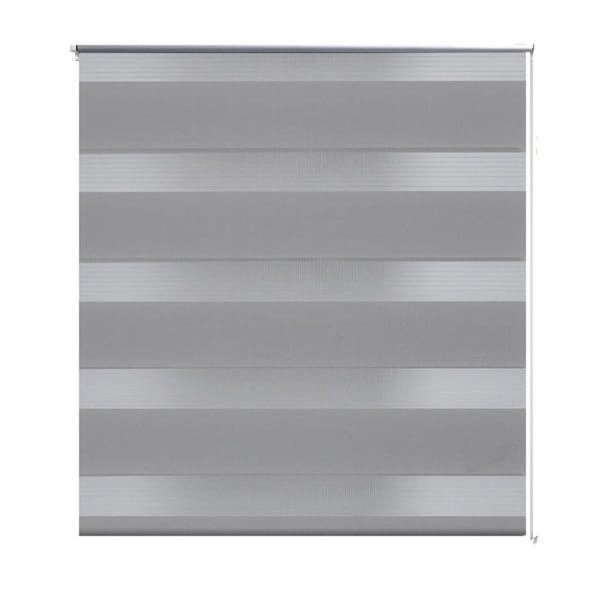 vidaXL Seepraverho 120,9x230 cm kangas leveys 116,7 cm harmaa