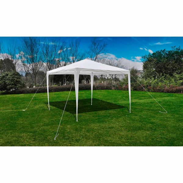 vidaXL Markise Hvit 3,5 x 2,5 m Metall