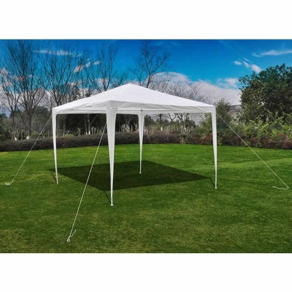 vidaXL Markise Hvit 3,5 x 2,5 m Metall