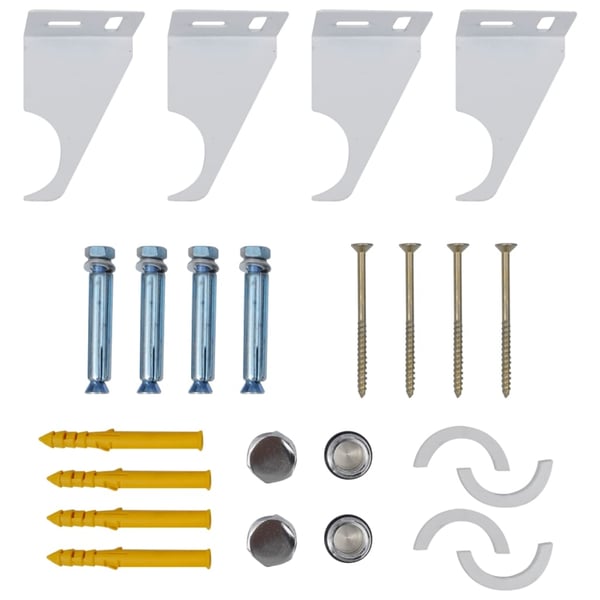 vidaXL Panelovn hvit 311 mm x 900 mm