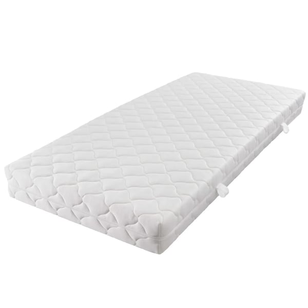 vidaXL madras med vaskbart betræk 200x80x17 cm