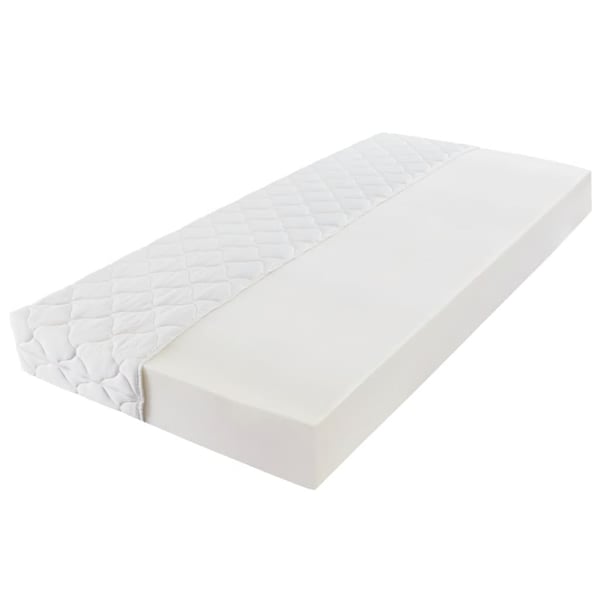 vidaXL madras med vaskbart betræk 200x80x17 cm