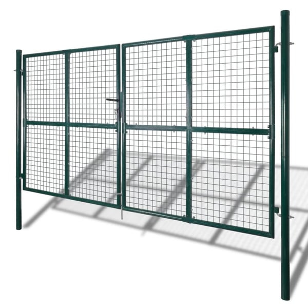 vidaXL havegittergitter til dørhegn 300x200 cm