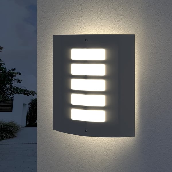 vidaXL Utebelysning Falerna vägglampa