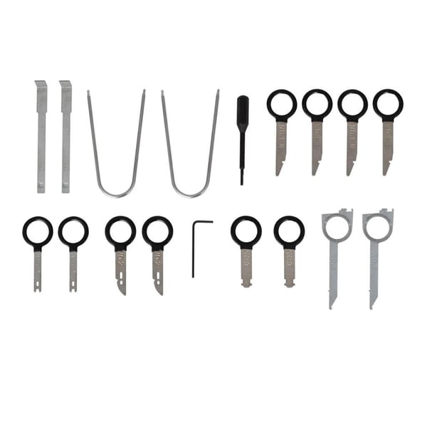 vidaXL Bil radio slette nøgler 20 pack