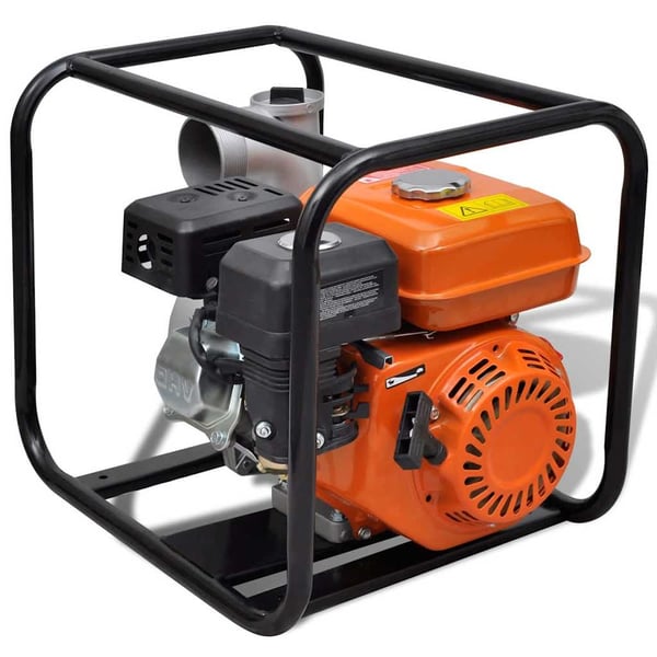 vidaXL Bensindriven vattenpump 80 mm anslutning 4800 W
