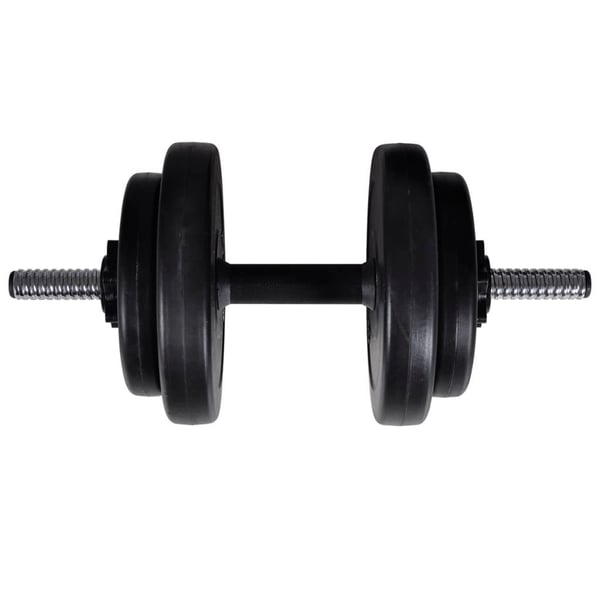 vidaXL Vektstang- og manualsett 60,5kg