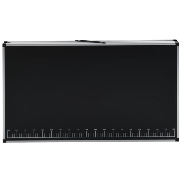 vidaXL Foldbart tapetbord MDF og aluminium 300x60x78 cm