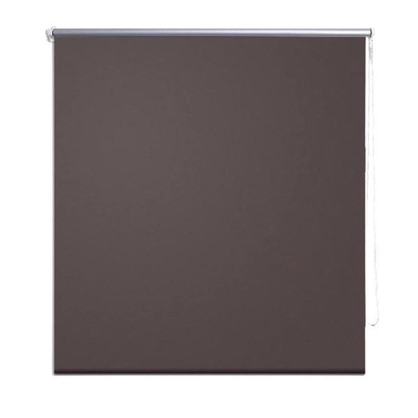vidaXL Rullegardin mørklegging 84,4x175 cm Stoffbredde 80 cm kaffe