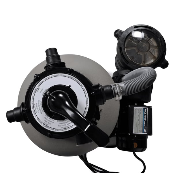 vidaXL Sandfilterpump 600 W 17000 L/tim.