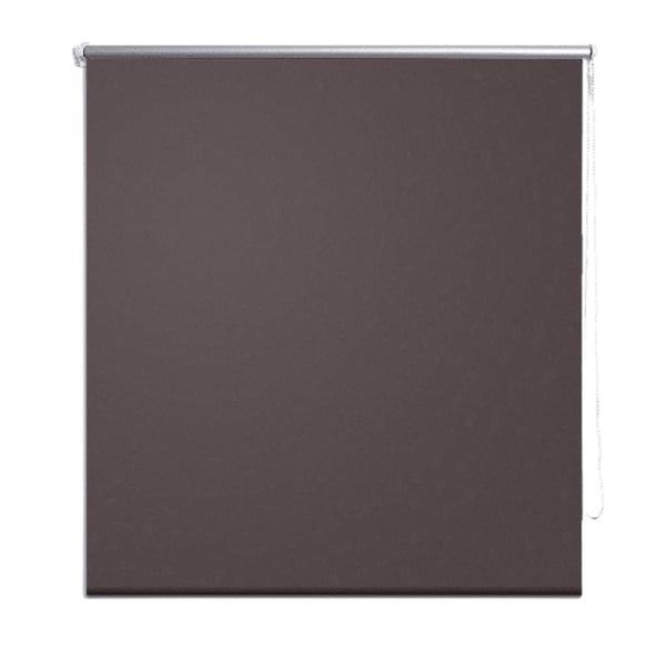 vidaXL mørklægningsrullegardin 120 x 175 cm kaffefarvet