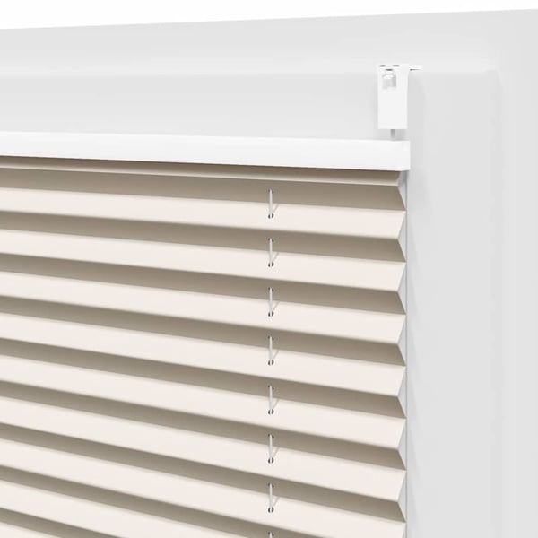 vidaXL Plisse Kaihdin 50x150cm Kermanvärinen