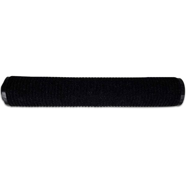 vidaXL Dørmatte svart 90 x 60 cm PVC