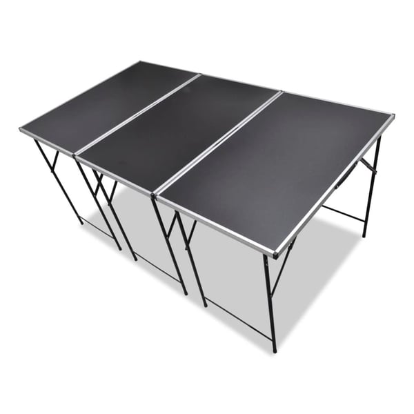vidaXL tapetseringsbord foldbart 3 stk.