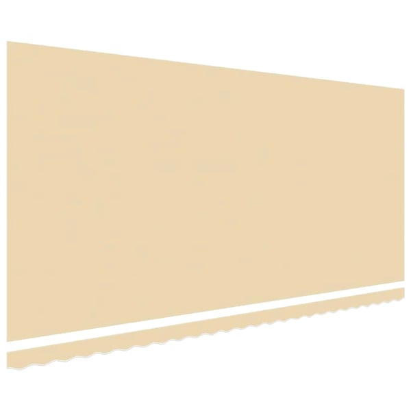 vidaXL udskiftningsdug til markise 600x300 cm polyester cremefarvet