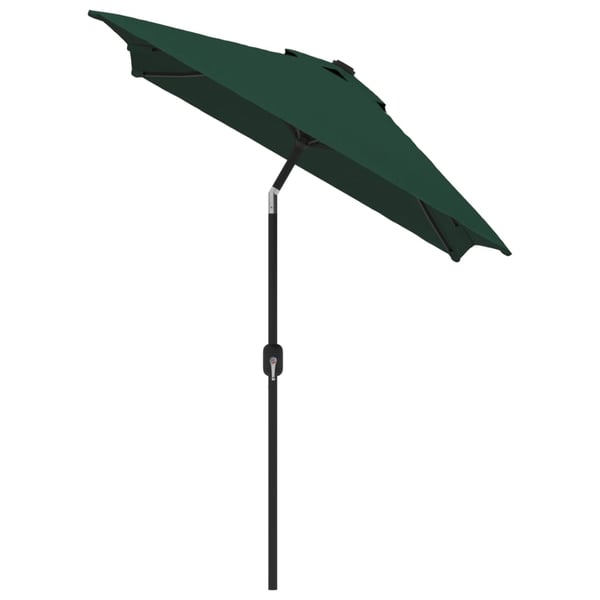 vidaXL parasol 200x300 cm rektangulær grøn
