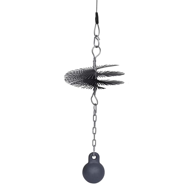 vidaXL rund skorstenskost diameter 15 cm