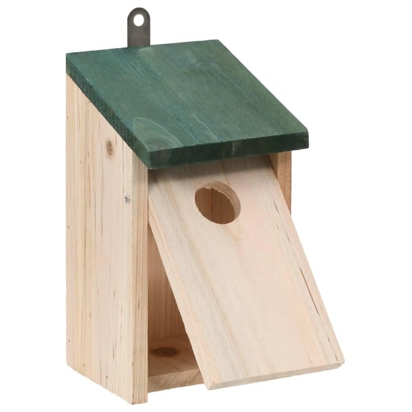 vidaXL Fuglehus 4 stk tre 12x12x22 cm