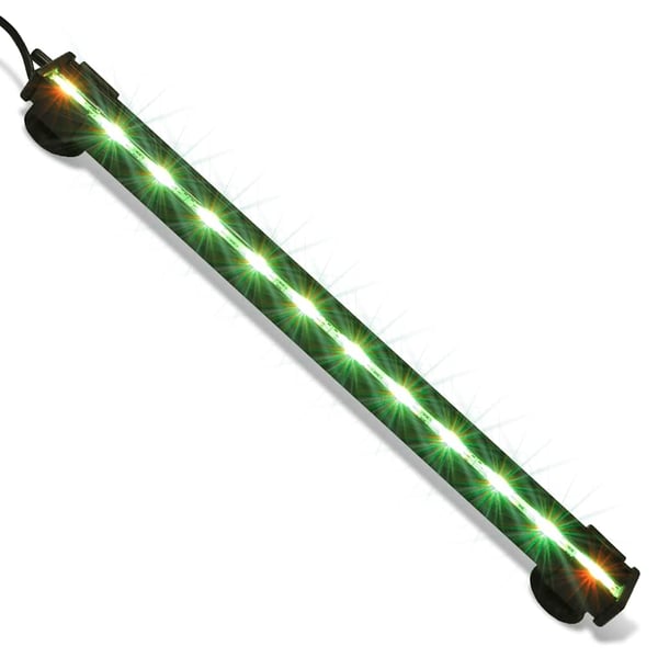 vidaXL Nedsenkbar boblelampe for akvarium RGB 32 cm