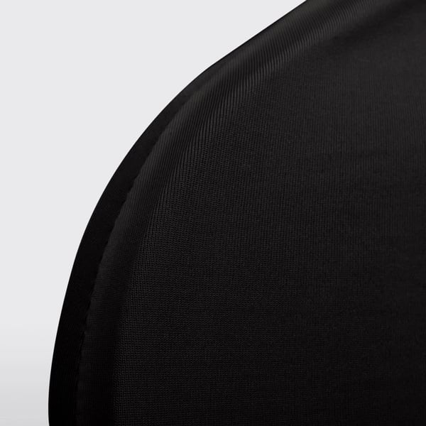 vidaXL Stoltrekk Stretch Svart 6 stk