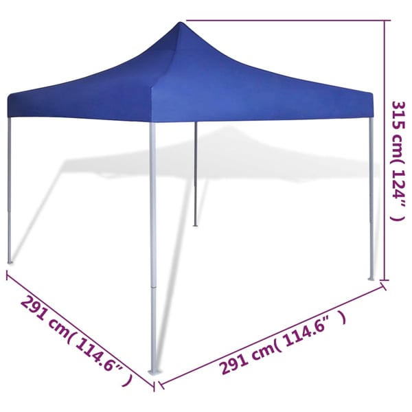 vidaXL Markise Hvit 3,5 x 2,5 m Metall