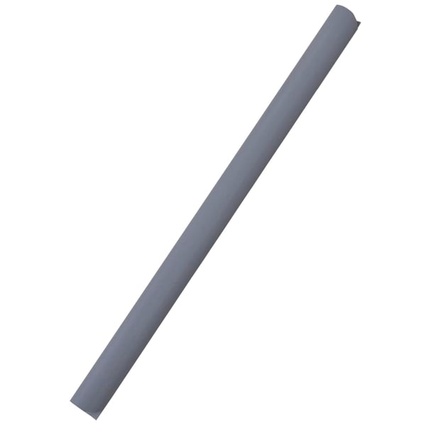 vidaXL Hageskjerm PVC 70x0,19 m lysegrå