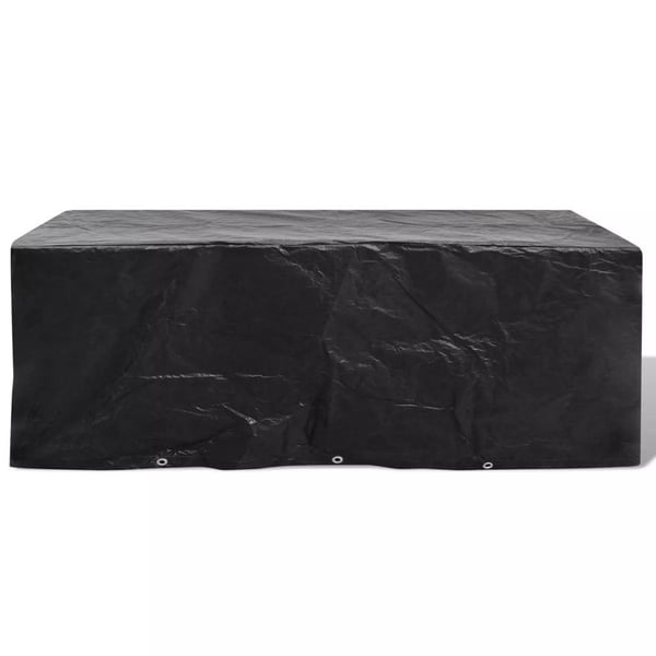 vidaXL havemøbelovertræk 8 snørehuller 229x113x73 cm