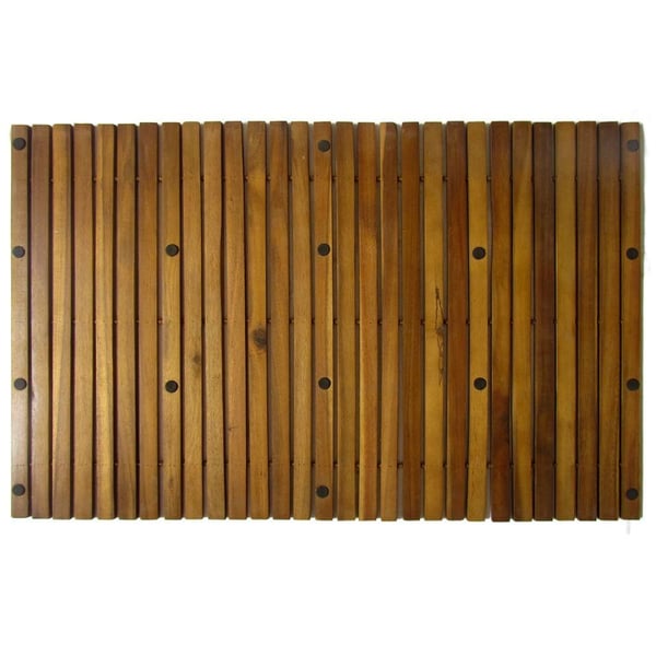 vidaXL bademåtte 80 x 50 cm akacietræ