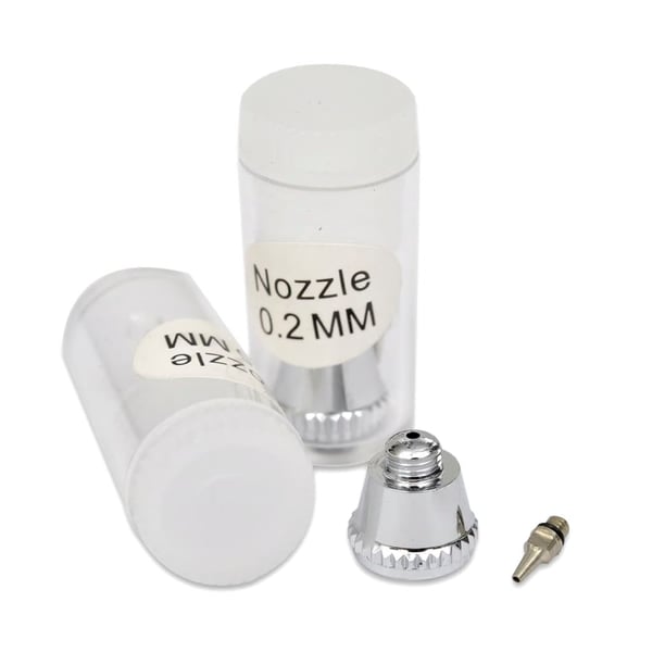 vidaXL Sprøytepistolsett 0,2 / 0,3 / 0,5 mm dyser