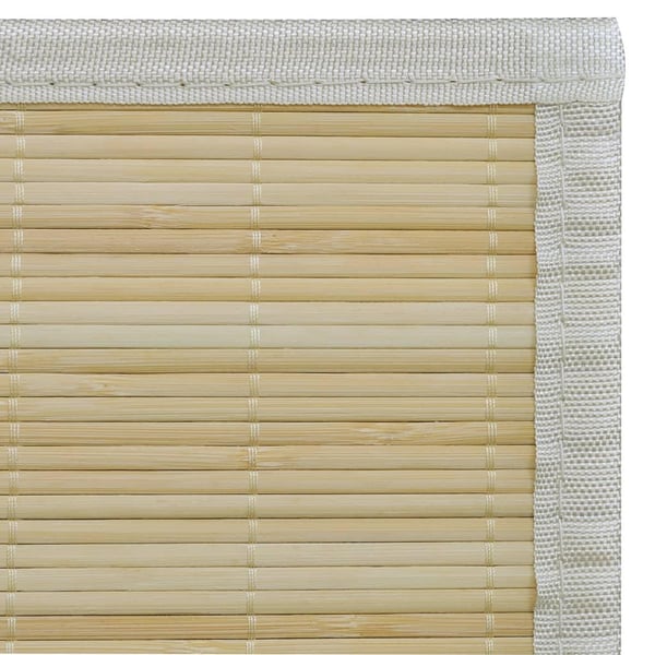 vidaXL Bambumatta rektangulär 150 x 200 cm