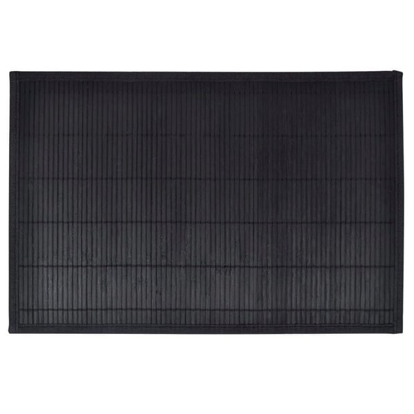 vidaXL Bambu Tabletti 6 kpl 30 x 45 cm Musta