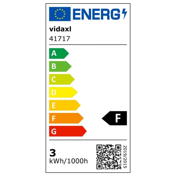 vidaXL Innfelte LED-trappelys 2 stk 44 x 111 x 56 mm