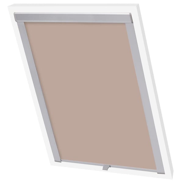 vidaXL Pimentävä rullaverho beige S06/606