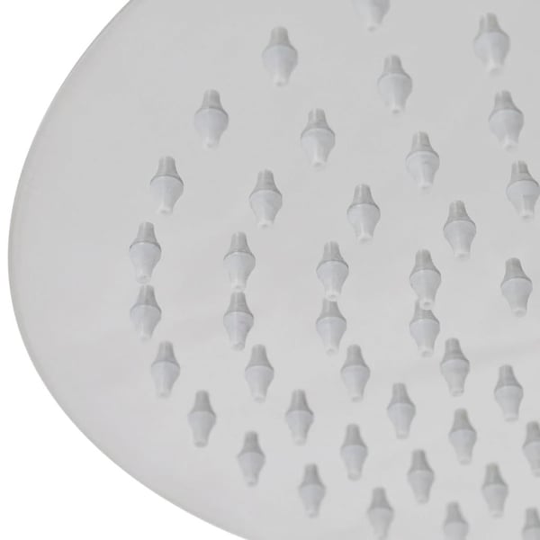 vidaXL Brusehoved rustfrit stål 50 cm rund