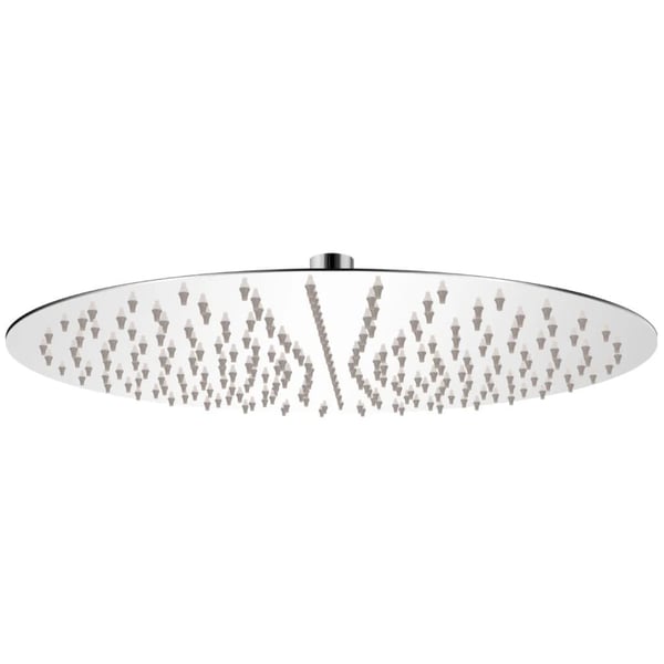 vidaXL Brusehoved rustfrit stål 40 cm rund