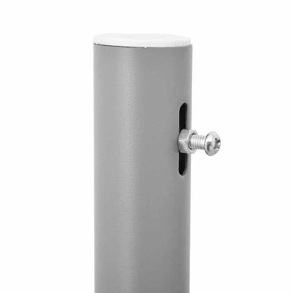 vidaXL Uttrekkbar sidemarkise 160x600 cm kremhvit