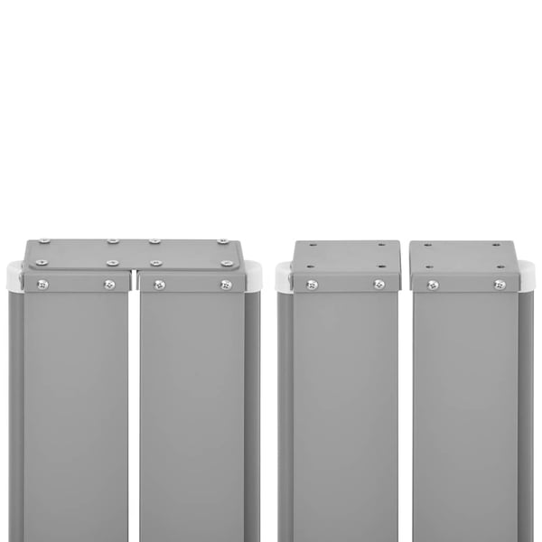 vidaXL sammenrullelig sidemarkise 160x600 cm sort
