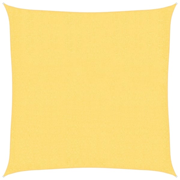 vidaXL Solseil HDPE Kvadrat 3,6x3,6 m Beige