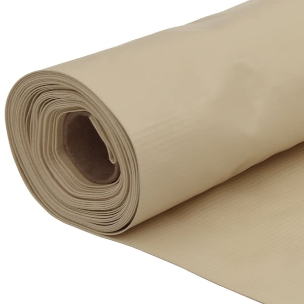 vidaXL Balkongskjerm Oxfordstoff 75x600 cm Beige