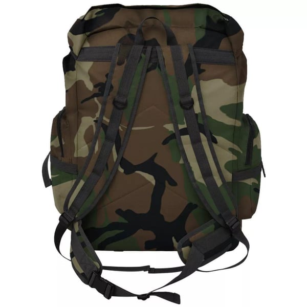 vidaXL Ryggsekk Militærstil 65 L Kamuflasje