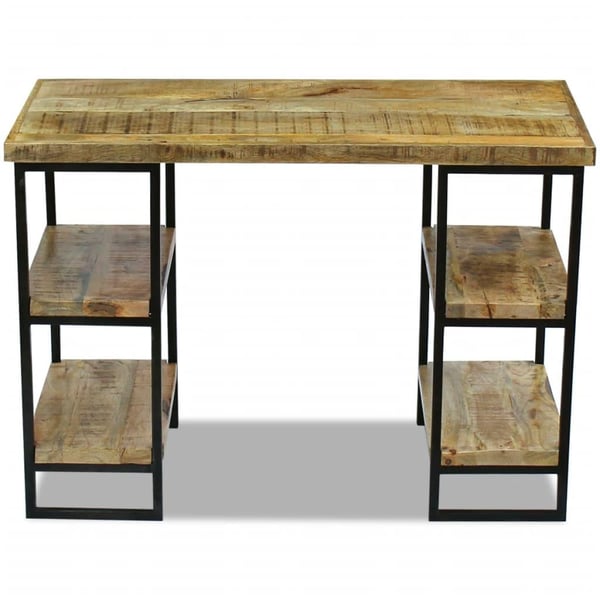 vidaXL Kontorpult mangotre 110x50x76 cm