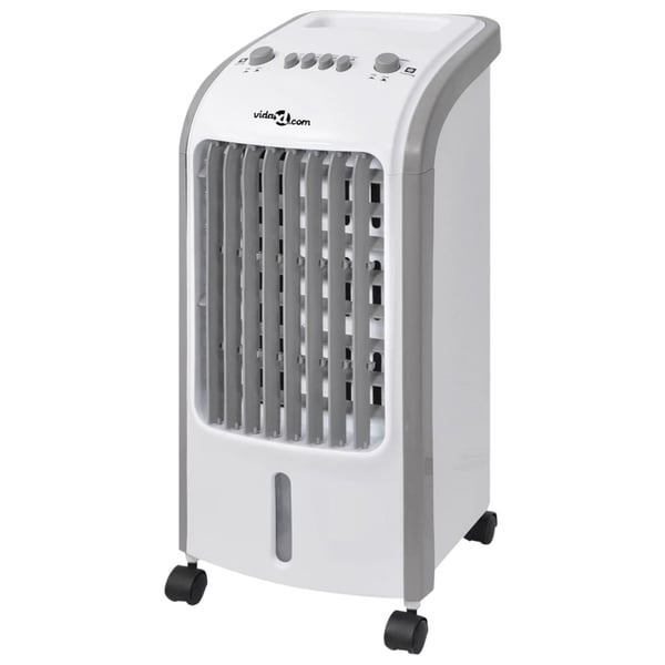 vidaXL bærbar luftkøler 80 W 4 l 270 m³/t 25x26x56 cm