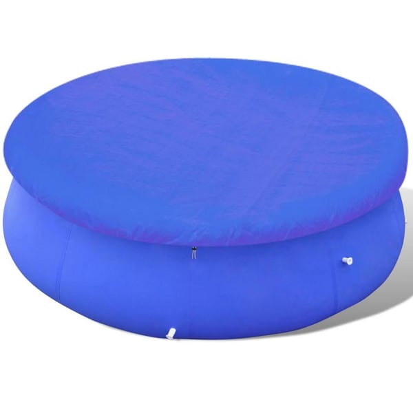 vidaXL poolovertræk PE rundt 460 cm 90 g/m²