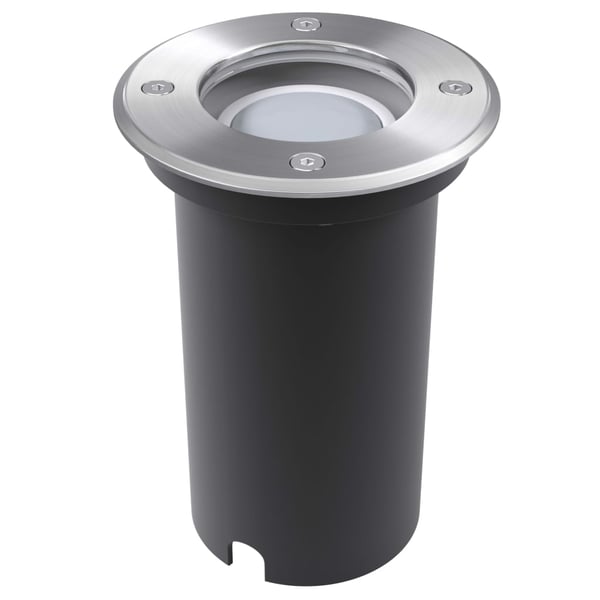 vidaXL LED-nedgravningsspots 3 stk. rund