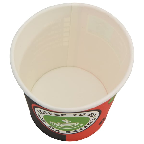 vidaXL Engangs kaffekopper 1000 stk papir 120 ml (4 oz)