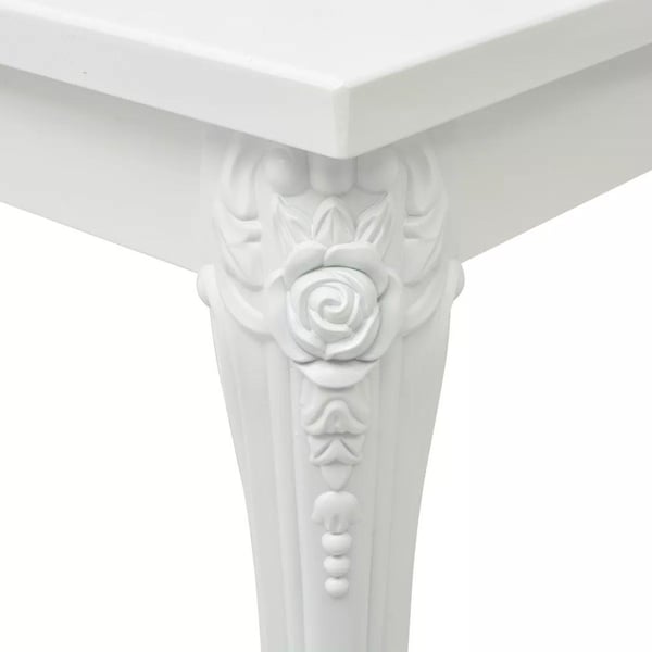 vidaXL Sofabord 100x60x42 cm høyglans hvit change2