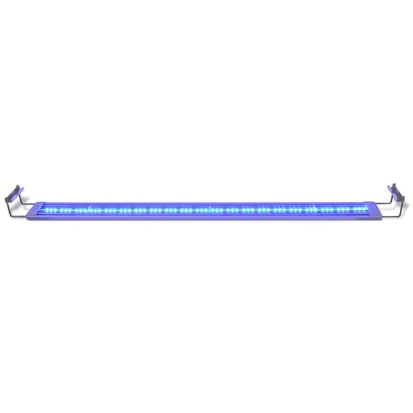 vidaXL Akvarielampe LED 120-130 cm aluminium IP67