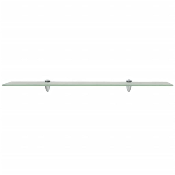 vidaXL Flytende hylle glass 80x10 cm 8 mm