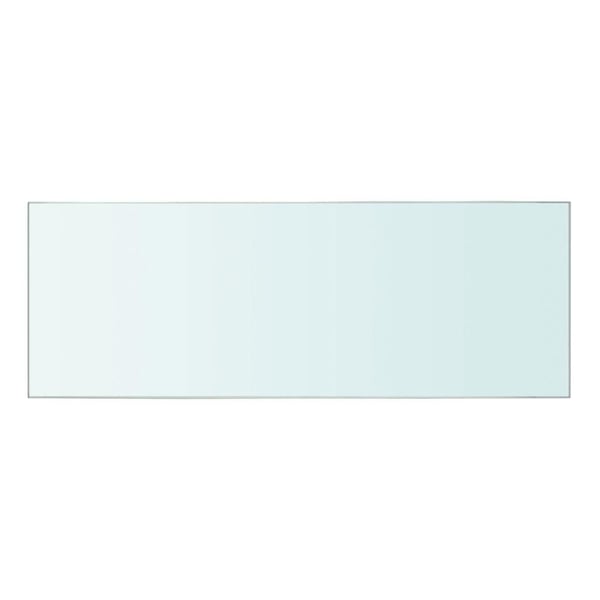 vidaXL hylde glaspanel klar 40x12 cm