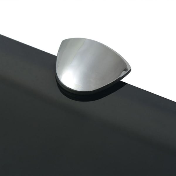 vidaXL Flytende hylle glass 90x10 cm 8 mm